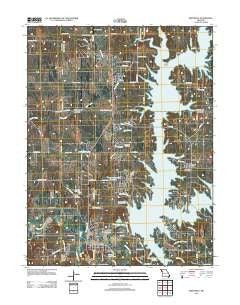 Smithville Missouri Historical topographic map, 1:24000 scale, 7.5 X 7.5 Minute, Year 2012
