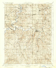 Smithville Missouri Historical topographic map, 1:62500 scale, 15 X 15 Minute, Year 1914