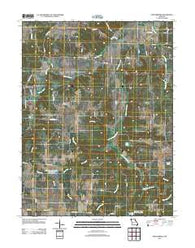 Spencerburg Missouri Historical topographic map, 1:24000 scale, 7.5 X 7.5 Minute, Year 2012