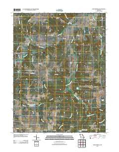 Spencerburg Missouri Historical topographic map, 1:24000 scale, 7.5 X 7.5 Minute, Year 2012