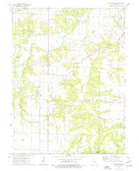Spencerburg Missouri Historical topographic map, 1:24000 scale, 7.5 X 7.5 Minute, Year 1973