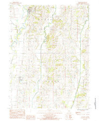 Spickard Missouri Historical topographic map, 1:24000 scale, 7.5 X 7.5 Minute, Year 1984