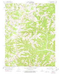 Spokane Missouri Historical topographic map, 1:24000 scale, 7.5 X 7.5 Minute, Year 1956