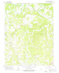 Spring Bluff Missouri Historical topographic map, 1:24000 scale, 7.5 X 7.5 Minute, Year 1966