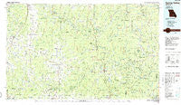 Spring Valley Missouri Historical topographic map, 1:100000 scale, 30 X 60 Minute, Year 1986