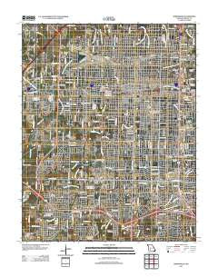 Springfield Missouri Historical topographic map, 1:24000 scale, 7.5 X 7.5 Minute, Year 2011