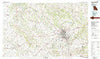 Springfield Missouri Historical topographic map, 1:100000 scale, 30 X 60 Minute, Year 1982