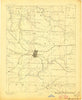 Springfield Missouri Historical topographic map, 1:125000 scale, 30 X 30 Minute, Year 1886