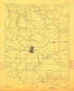 Springfield Missouri Historical topographic map, 1:125000 scale, 30 X 30 Minute, Year 1886