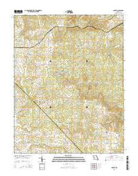 Sprott Missouri Current topographic map, 1:24000 scale, 7.5 X 7.5 Minute, Year 2015