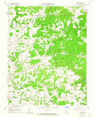 Sprott Missouri Historical topographic map, 1:24000 scale, 7.5 X 7.5 Minute, Year 1964