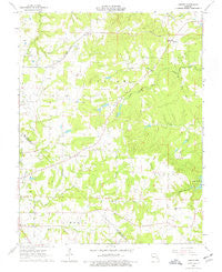 Sprott Missouri Historical topographic map, 1:24000 scale, 7.5 X 7.5 Minute, Year 1964