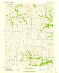 Spruce Missouri Historical topographic map, 1:24000 scale, 7.5 X 7.5 Minute, Year 1961