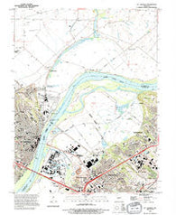 St. Charles Missouri Historical topographic map, 1:24000 scale, 7.5 X 7.5 Minute, Year 1994
