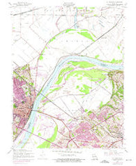 St. Charles Missouri Historical topographic map, 1:24000 scale, 7.5 X 7.5 Minute, Year 1954