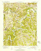 St. Clair Missouri Historical topographic map, 1:62500 scale, 15 X 15 Minute, Year 1947