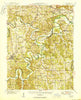 St. Clair Missouri Historical topographic map, 1:62500 scale, 15 X 15 Minute, Year 1950