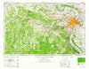 St. Louis Missouri Historical topographic map, 1:250000 scale, 1 X 2 Degree, Year 1962