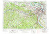 St. Louis Missouri Historical topographic map, 1:250000 scale, 1 X 2 Degree, Year 1963