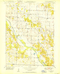 St. Patrick Missouri Historical topographic map, 1:24000 scale, 7.5 X 7.5 Minute, Year 1950