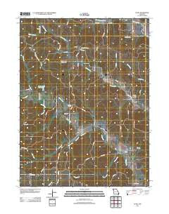 Stahl Missouri Historical topographic map, 1:24000 scale, 7.5 X 7.5 Minute, Year 2012