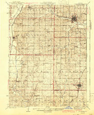 Stanberry Missouri Historical topographic map, 1:62500 scale, 15 X 15 Minute, Year 1943