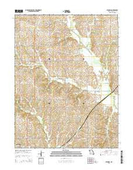 Standish Missouri Current topographic map, 1:24000 scale, 7.5 X 7.5 Minute, Year 2015
