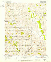 Standish Missouri Historical topographic map, 1:24000 scale, 7.5 X 7.5 Minute, Year 1951