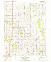Standish Missouri Historical topographic map, 1:24000 scale, 7.5 X 7.5 Minute, Year 1951