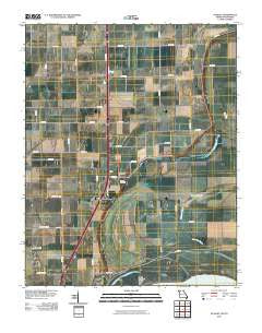 Stanley Missouri Historical topographic map, 1:24000 scale, 7.5 X 7.5 Minute, Year 2010