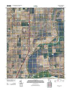 Stanley Missouri Historical topographic map, 1:24000 scale, 7.5 X 7.5 Minute, Year 2012