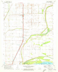 Stanley Missouri Historical topographic map, 1:24000 scale, 7.5 X 7.5 Minute, Year 1971