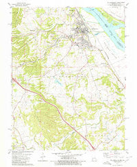 Ste. Genevieve Missouri Historical topographic map, 1:24000 scale, 7.5 X 7.5 Minute, Year 1979