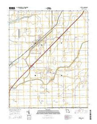 Steele Missouri Current topographic map, 1:24000 scale, 7.5 X 7.5 Minute, Year 2015