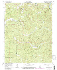 Stegall Mountain Missouri Historical topographic map, 1:24000 scale, 7.5 X 7.5 Minute, Year 1965