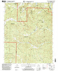Stegall Mountain Missouri Historical topographic map, 1:24000 scale, 7.5 X 7.5 Minute, Year 1997