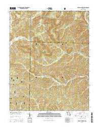 Stegall Mountain Missouri Current topographic map, 1:24000 scale, 7.5 X 7.5 Minute, Year 2015