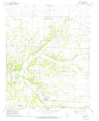 Stella Missouri Historical topographic map, 1:24000 scale, 7.5 X 7.5 Minute, Year 1972