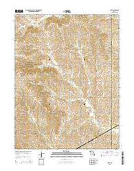 Stet Missouri Current topographic map, 1:24000 scale, 7.5 X 7.5 Minute, Year 2015