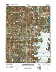 Stockton Missouri Historical topographic map, 1:24000 scale, 7.5 X 7.5 Minute, Year 2011