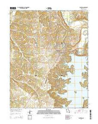 Stockton Missouri Current topographic map, 1:24000 scale, 7.5 X 7.5 Minute, Year 2015