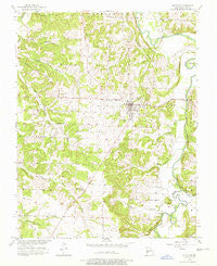 Stockton Missouri Historical topographic map, 1:24000 scale, 7.5 X 7.5 Minute, Year 1956