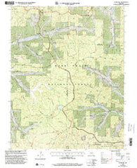 Stone Hill Missouri Historical topographic map, 1:24000 scale, 7.5 X 7.5 Minute, Year 1999