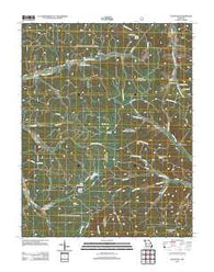 Stone Hill Missouri Historical topographic map, 1:24000 scale, 7.5 X 7.5 Minute, Year 2012