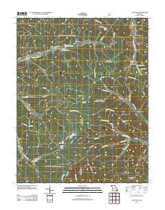 Stone Hill Missouri Historical topographic map, 1:24000 scale, 7.5 X 7.5 Minute, Year 2012
