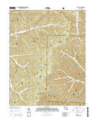 Stone Hill Missouri Current topographic map, 1:24000 scale, 7.5 X 7.5 Minute, Year 2015