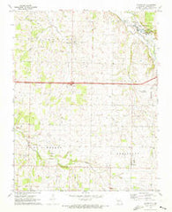 Stotts City Missouri Historical topographic map, 1:24000 scale, 7.5 X 7.5 Minute, Year 1971