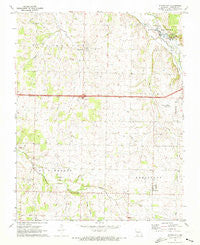 Stotts City Missouri Historical topographic map, 1:24000 scale, 7.5 X 7.5 Minute, Year 1971