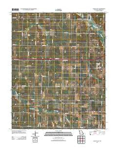 Stotts City Missouri Historical topographic map, 1:24000 scale, 7.5 X 7.5 Minute, Year 2011