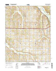 Stotts City Missouri Current topographic map, 1:24000 scale, 7.5 X 7.5 Minute, Year 2015